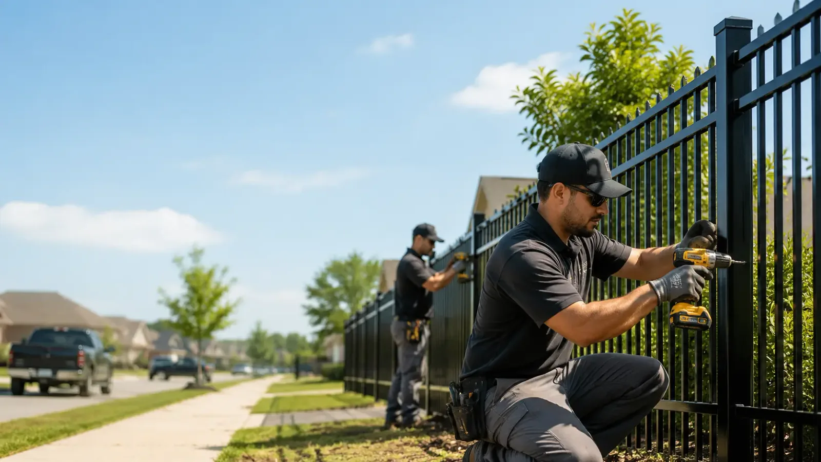 Metal Fence Installation in Lawn, PA